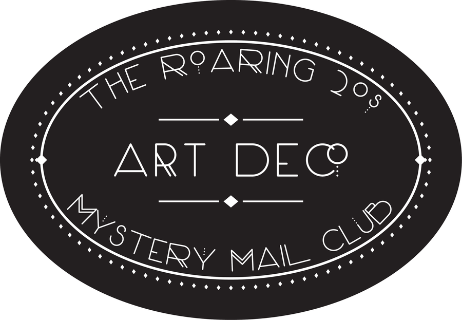 The Roaring 20s Art Deco Mystery Mail Club seal