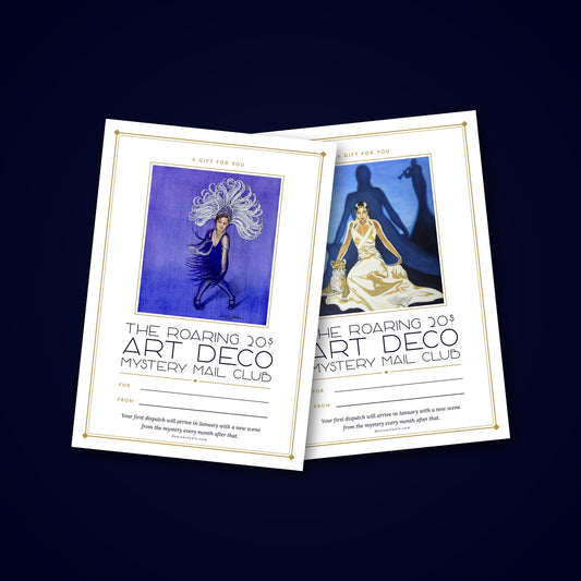Gift the Club: The Roaring 20s Art Deco Mystery Mail Club